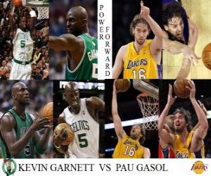 Rompicapo di NBA finale 2009-10, Ala grande, Kevin Garnett (Celtics) vs Pau Gasol (Lakers)