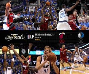 Rompicapo di NBA Finals 2011, 3 ° gioco, Miami Heat 88 - Dallas Mavericks 86