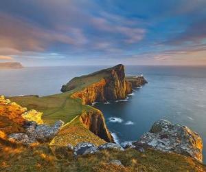 Rompicapo di Neist Point Lighthouse, Isola di Skye, Scozia