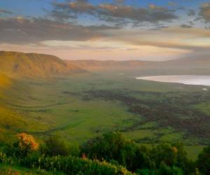 Rompicapo di Ngorongoro Crater, Ngorongoro Conservation Area, Tanzania