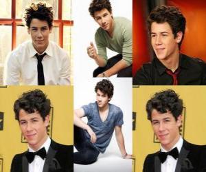 Rompicapo di Nick Jonas attore e cantante degli Stati Uniti
