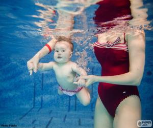 Rompicapo di Nuoto per neonati