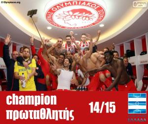 Rompicapo di Olympiacos FC campione 14-15