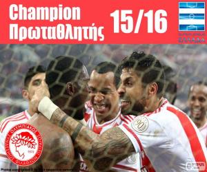 Rompicapo di Olympiacos FC campione 15-16