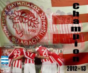 Rompicapo di Olympiacos Pireo, campione Super League 2012-2013