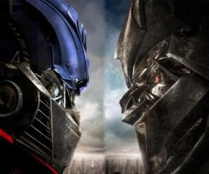 Rompicapo di Optimus vs Megatron