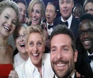 Rompicapo di Oscar 2014, selfie