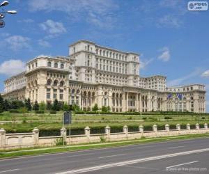 Rompicapo di Palazzo del Parlamento, Bucarest, Romania