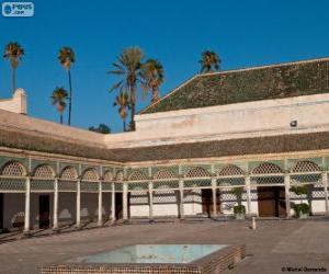 Rompicapo di Palazzo della Bahia, Marrakech, Marocco