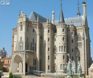 Rompicapo di Palazzo episcopale di Astorga, Spagna (Antoni Gaudi)