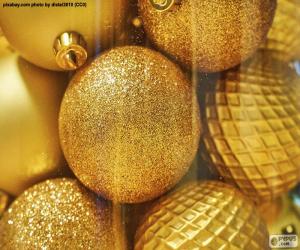 Rompicapo di Palle d'oro per Natale