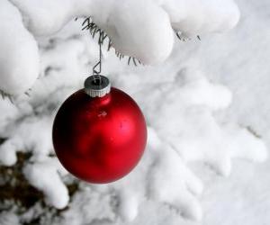 Rompicapo di Pallinia di Natale da appendere albero