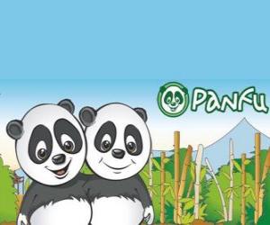 Rompicapo di Panfu panda mondo