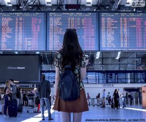 Rompicapo di Pannello Informazioni Aeroporto