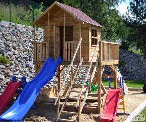 Rompicapo di Parco giochi per bambini