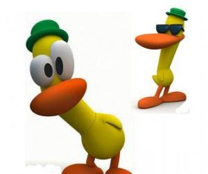 Rompicapo di Pato è un papero irascibile e il migliore amico di Pocoyo