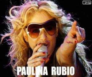Rompicapo di Paulina Rubio cantante messicano