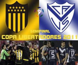 Rompicapo di Peñarol Montevideo - Velez Sarsfield. Copa Libertadores 2011 Semifinale