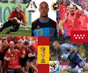 Rompicapo di Pepe Reina (un altoparlante umile), il portiere Selezione spagnolo