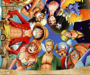 Rompicapo di Personaggi di One Piece