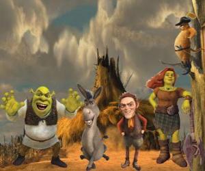 Rompicapo di Personaggi, l'ultimo film Shrek e vissero felici e contenti