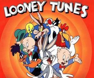 Rompicapo di personaggi principali della Looney Tunes