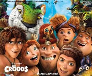 Rompicapo di Personaggi principali della Croods