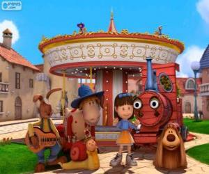 Rompicapo di Personaggi principali del film Dougal - The Magic Roundabout