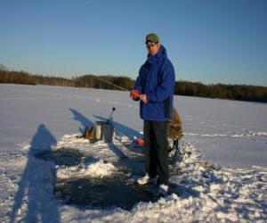 Rompicapo di Pesca nel ghiaccio