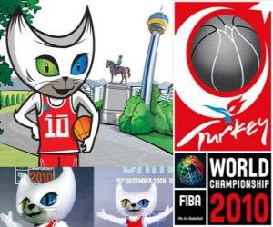 Rompicapo di Pet Bascat Pallacanestro Campionato del Mondo 2010 in Turchia