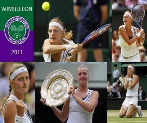 Rompicapo di Petra Kvitova 2011 campione di Wimbledon