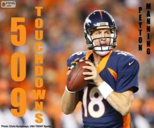 Rompicapo di Peyton Manning 509 touchdowns