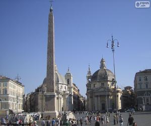 Rompicapo di Piazza del Popolo, Roma