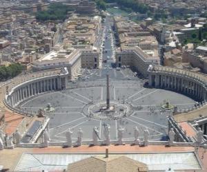 Rompicapo di Piazza San Pietro in Vaticano, la Santa Sede.