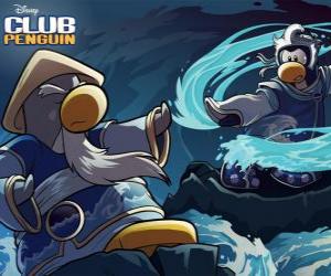 Rompicapo di Pinguini Ninja, personaggi del celebre Club Penguin