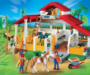 Rompicapo di Playmobil fattoria