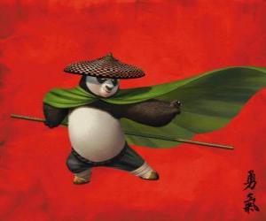 Rompicapo di Po, il panda gigante fan di Kung Fu