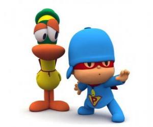 Rompicapo di Pocoyo con Pato