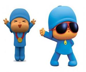 Rompicapo di Pocoyo è un piccolo bimbo, allegro e divertente che sta scoprendo il mondo