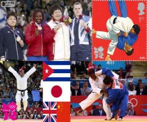 Rompicapo di Podio Judo femmina oltre 78 kg