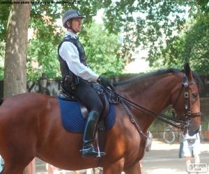 Rompicapo di Polizia di Londra a cavallo