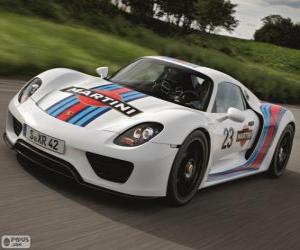 Rompicapo di Porsche 918 Spyder Martini Racing