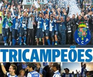 Rompicapo di Porto, campione dell campionato di calcio portoghese 2012-2013, a prima divisione nazionale