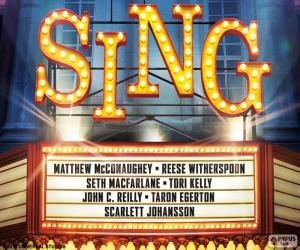 Rompicapo di Poster di Sing