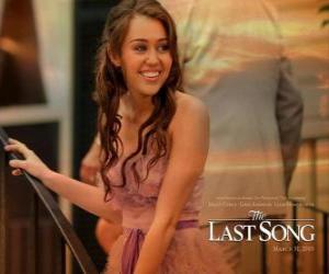 Rompicapo di Poster promozionale The Last Song (Miley Cyrus)