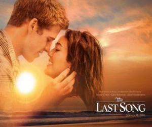 Rompicapo di Poster promozionale The Last Song (Miley Cyrus e Liam Hemsworth)