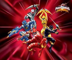 Rompicapo di Power Rangers Dino Thunder