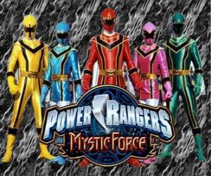 Rompicapo di Power Rangers Mystic Force