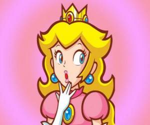 Rompicapo di Principessa PeachToadstool , la principessa del Regno dei Funghi