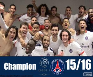 Rompicapo di PSG campione del 2015-2016